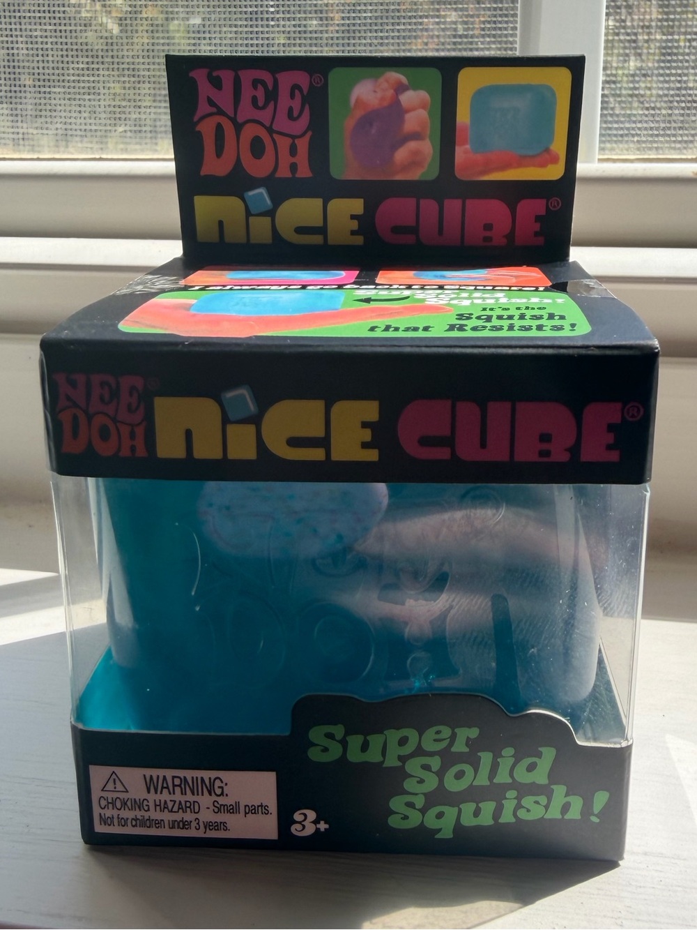 Nice Cube blue Super Solid Squish